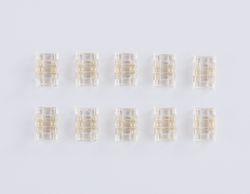 Ambrella Соединитель прямой COB RGB 12/24V для лент 10mm GS6371 (4 конт.) (10шт. в комплекте) LED Strip 24V GS6371