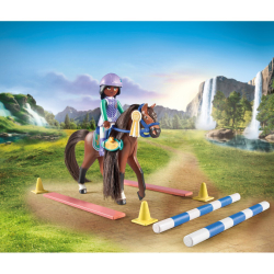 Playmobil - Лошади водопада Зоя и лошадь Блейз с препятствиями 71355 / артикул   71355  / GTIN 4008789713551