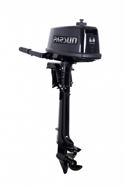 Подвесной лодочный мотор Parsun T5.8BMS + бак 12 литров
