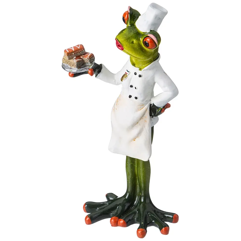 ФИГУРКА "ЛЯГУШКА" ДЕКОРАТИВНАЯ 8,7Х5,2Х17,3 СМ. 146-1993 Lefard