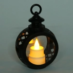 Сувенир с подсветкой «Горящая свеча» 8,5*12 см, Черный