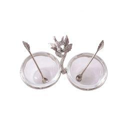 Соусник с ложками "Радужный тукан"