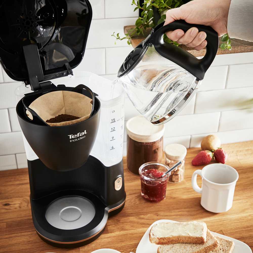 Капельная кофеварка Tefal Includeo CM533811