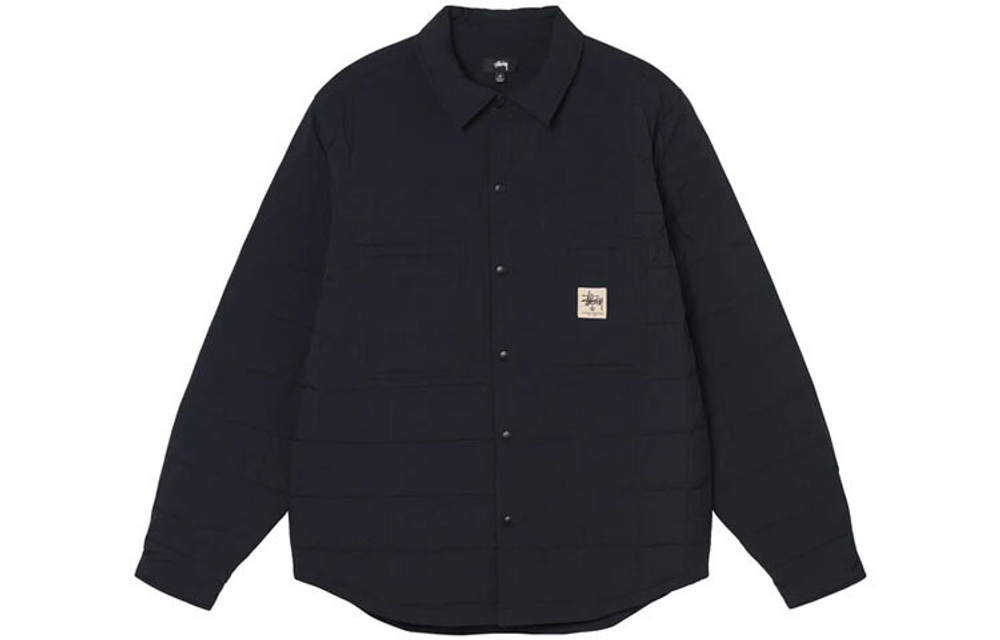 Куртки Stussy FW22 Quilted fatigue shirt, 1110250