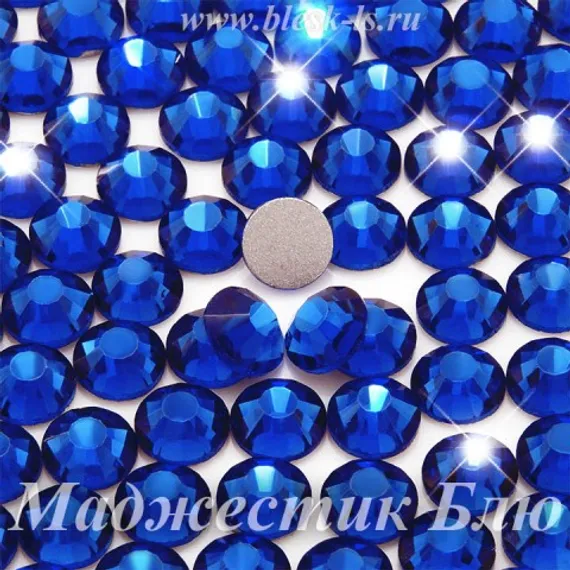 Стразы YHB холодной фиксации, Маджестик Блю
