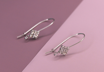 Швенза крючок с инкрустацией "ромб" 30 мм