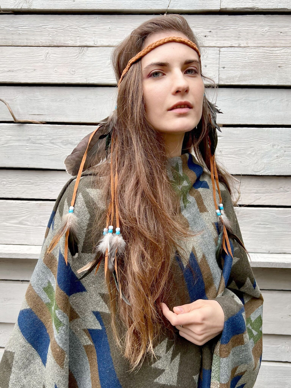 Повязка в стиле хиппи