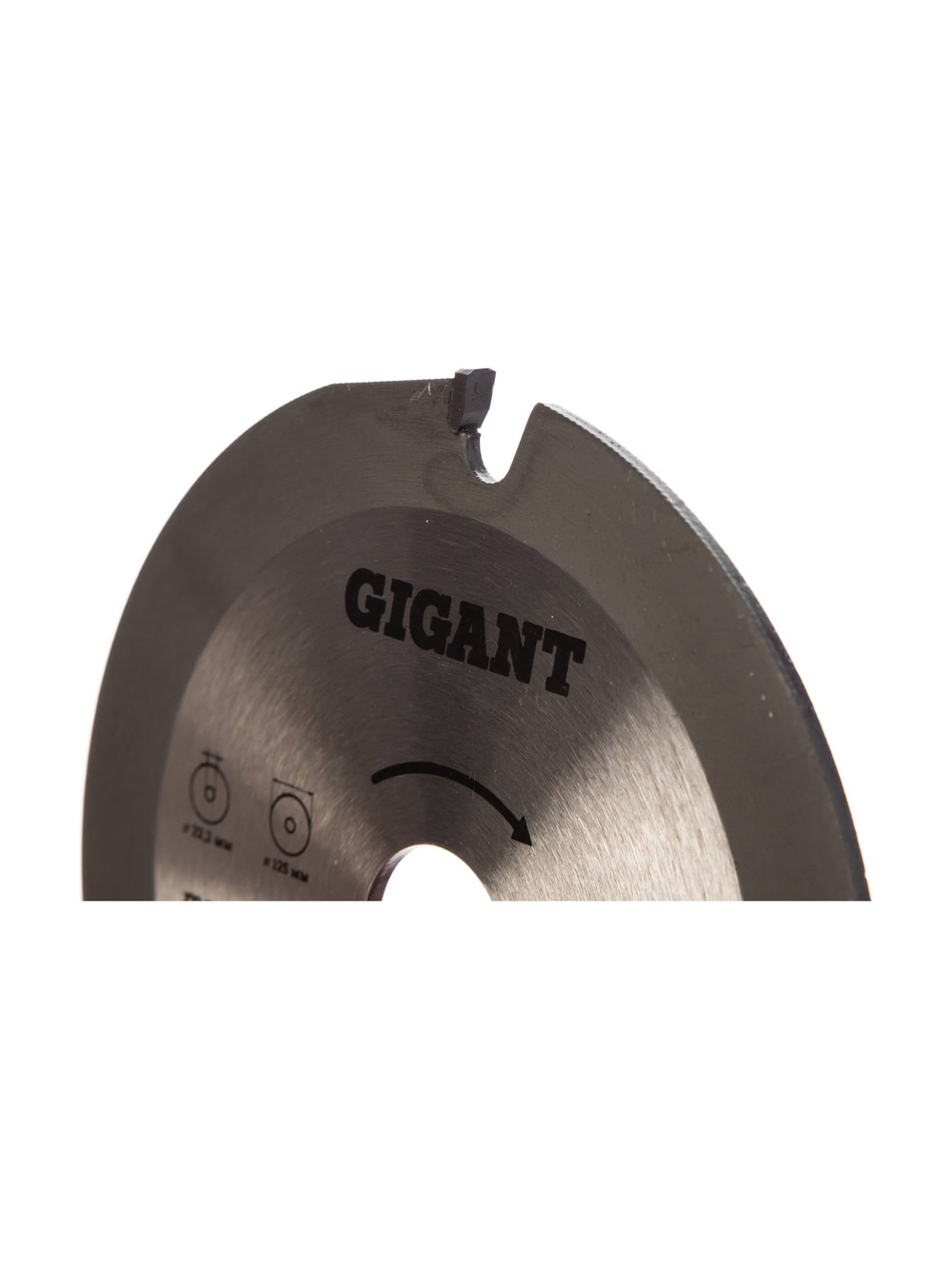 Диск пильный по дереву (125х22.2х3.5 мм) для УШМ Gigant G-0520