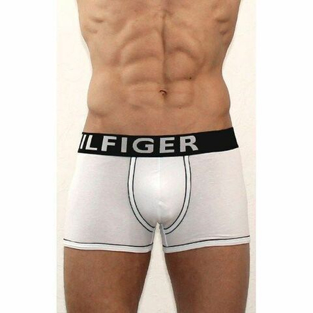 Мужские трусы боксеры белые Tommy Hilfiger White