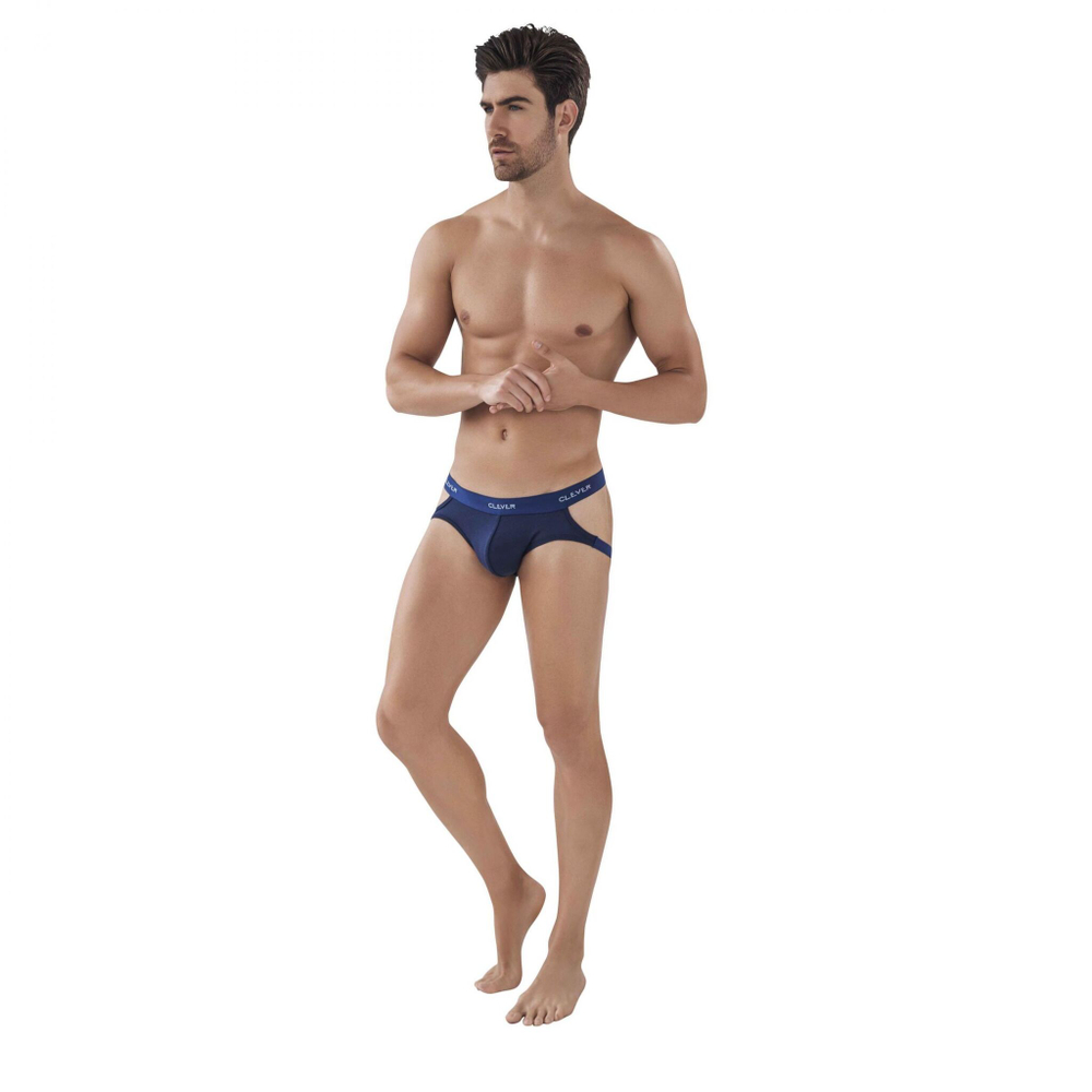 Трусы-джоки Clever Oporto Jockstrap – темно-синие, хлопок