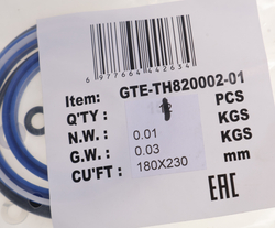 Ремкомплект для домкрата GTE-TH820002 (01) прокладки и уплотнения GTE