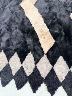 Покрывало меховое ковер из шкуры овчины