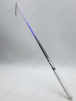 Палочка Sasaki 60 см с трехцветная Черный/Синий/Фиолетовый с белой ручкой BxWST