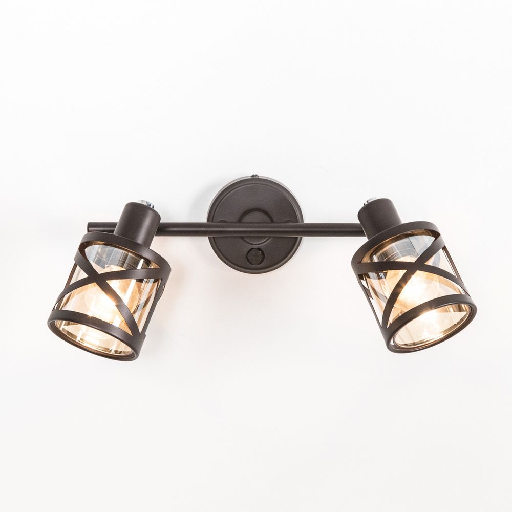 Citilux Гессен CL536625 Спот поворотный с выключателем Венге