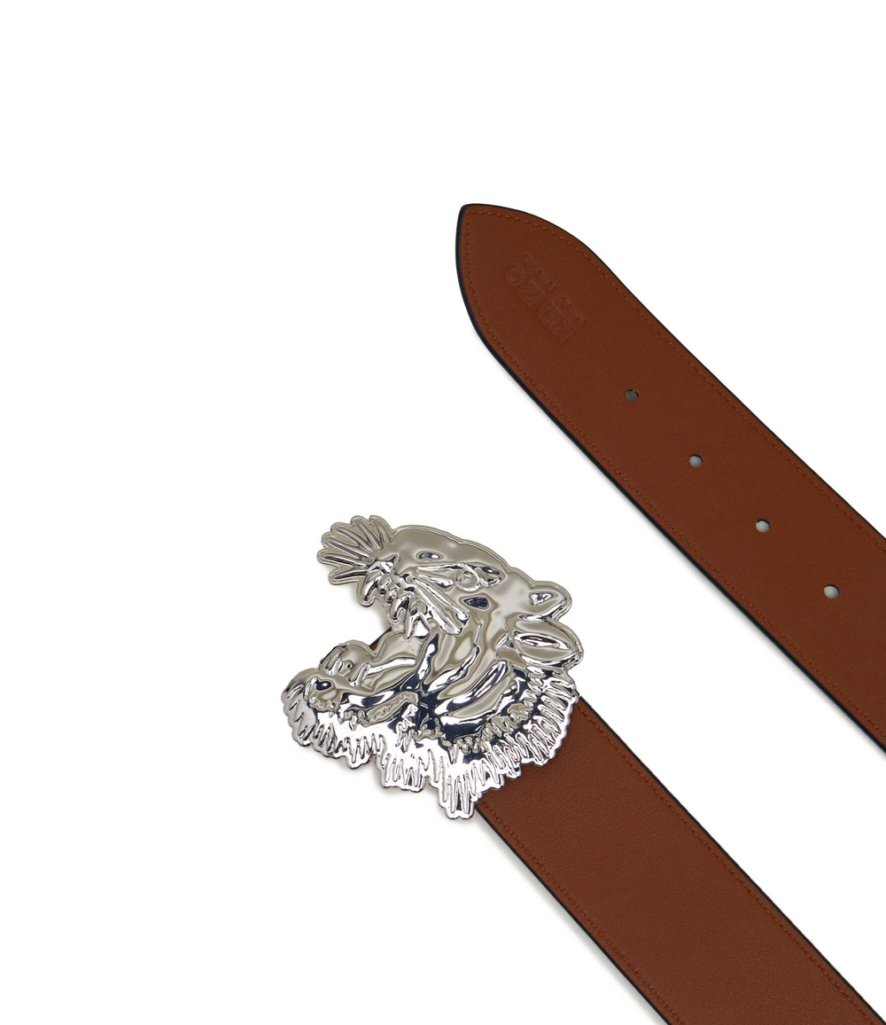 двусторонний кожаный ремень Kenzo - черный(FC65CE002L25)