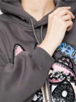 Толстовка утепленная с капюшоном