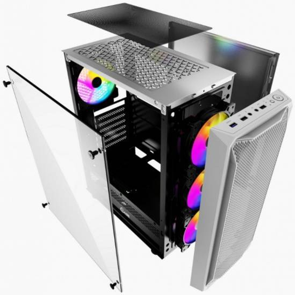 Компьютерный корпус Powercase MISTRAL Z4 White