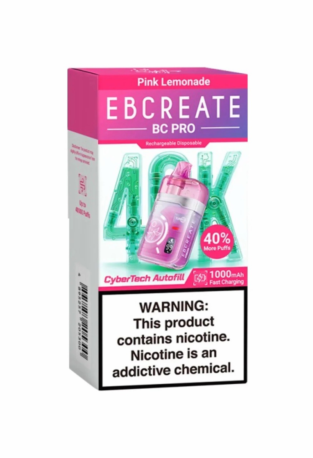 ELF BAR BC PRO 40000 - Pink Lemonade  (5% nic)