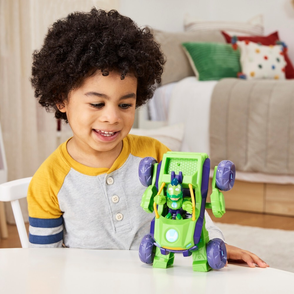 Hasbro Железный человек и суперкоманда - Мех 2в1 IRON HULK + фигурка G1475