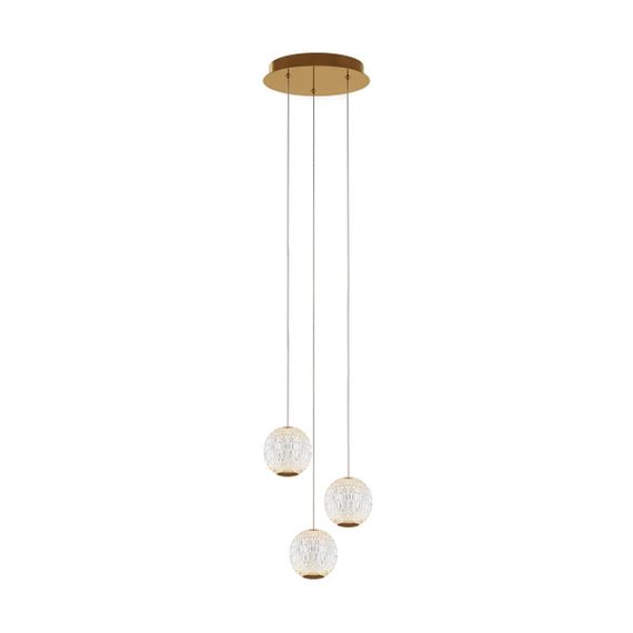 Подвесная светодиодная люстра Maytoni Sapphire MOD293PL-L18BS3K