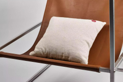 Уличное кресло TESS Outdoor Chair Premium stainless / natural leather (Up!Flame)