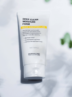 Пенка для умывания Dermaline DEEP CLEAN MOISTURE FOAM