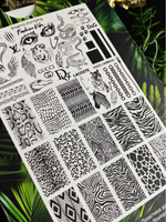 Stamping plate Enigmanic Stamping #28 Fashion Vibe