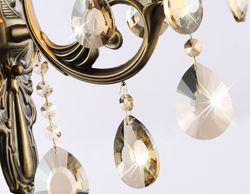 Ambrella Настенный светильник с абажуром и хрусталем Traditional TR4578