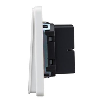 Выключатель ROUND 2 кл перекрестный (переключатель) 10А с/у перламутр KRANZ