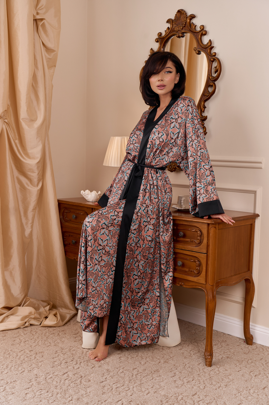 ХАЛАТ МАКСИ "РАСЦВЕТАЙ"