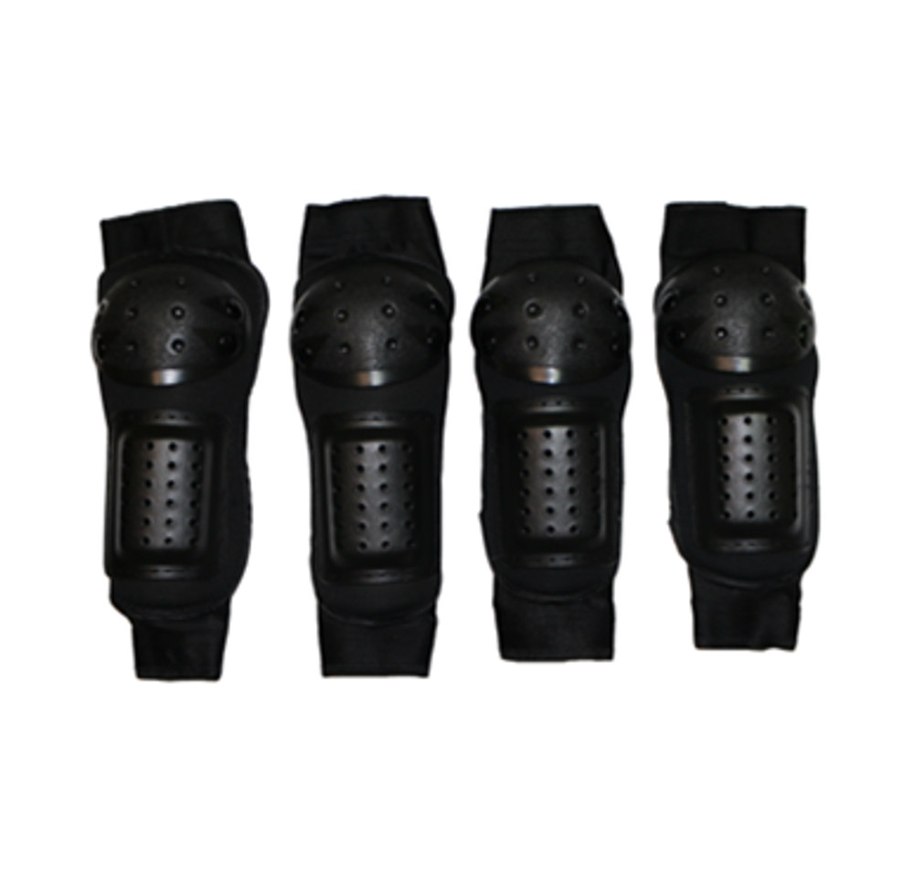 Комплект (накол+налокот), черный