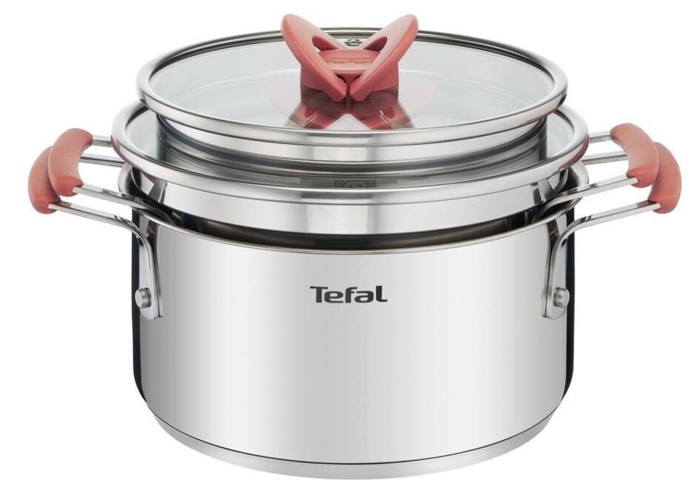 Набор посуды Tefal Opti'Space 4 предмета 2,1/3л 18/20см G720S474