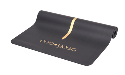 Каучуковый коврик для йоги Shiva Trident Gold 185*68*0,4 см