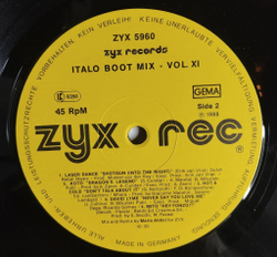 Винтажная виниловая пластинка LP Сборник Italo Boot Mix Vol. 11 (Germany 1988)