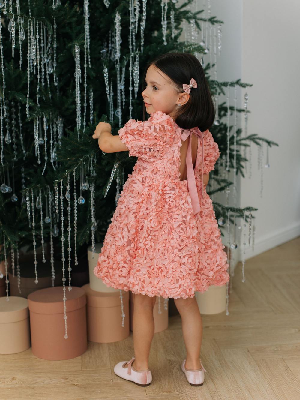 Платье "Camellia" Пудровый