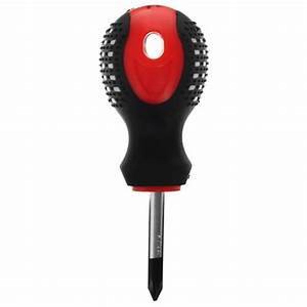 Отвертка крестовая PH1х38 мм Fusion 3к рукоятка "anti slip"Matrix 11429