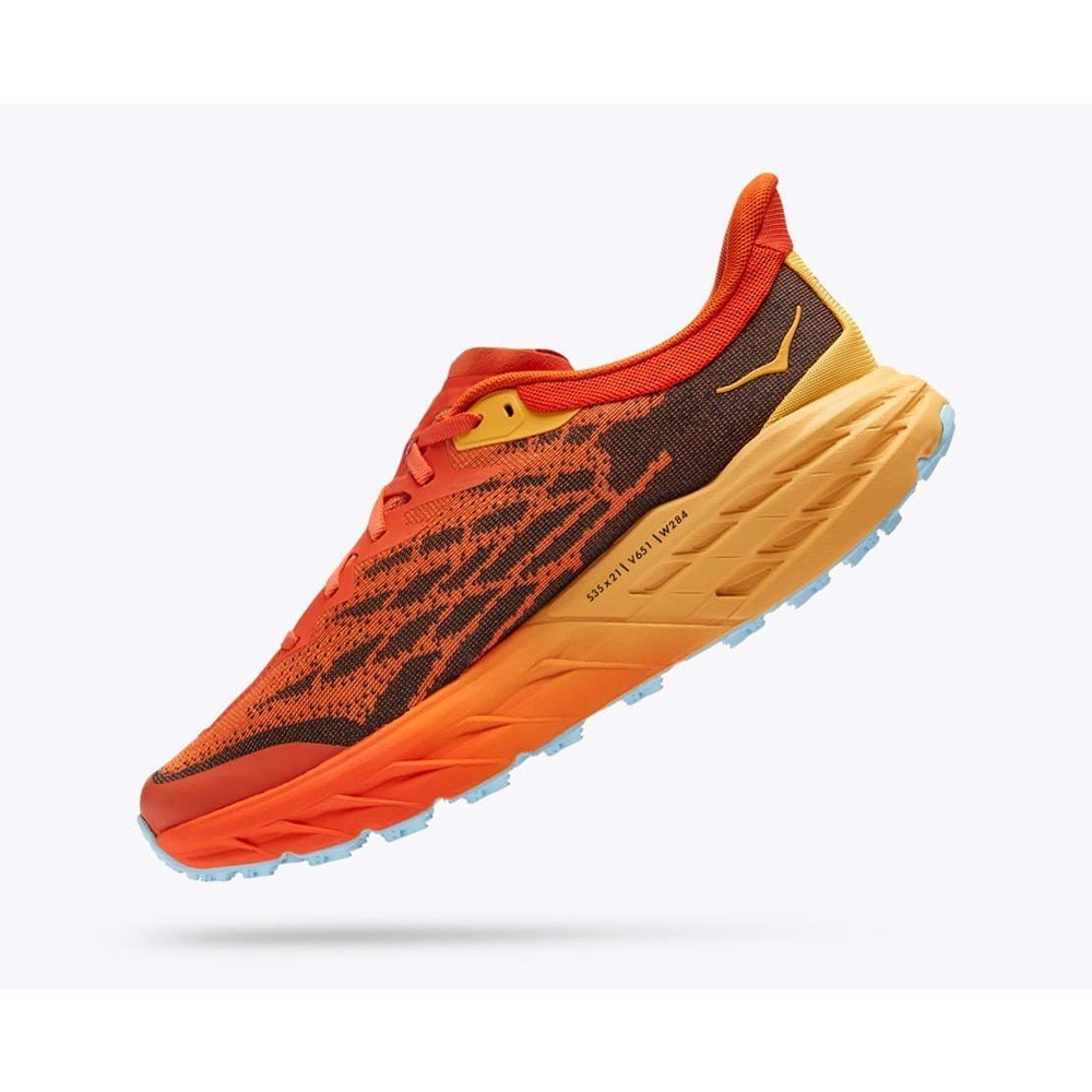 Кроссовки мужские HOKA M SPEEDGOAT 5 Puffins Bill / Amber Yellow