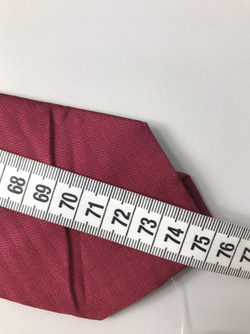 Галстук бордовый