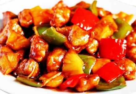 МЯСО с овощами в кисло-сладком соусе 1кг