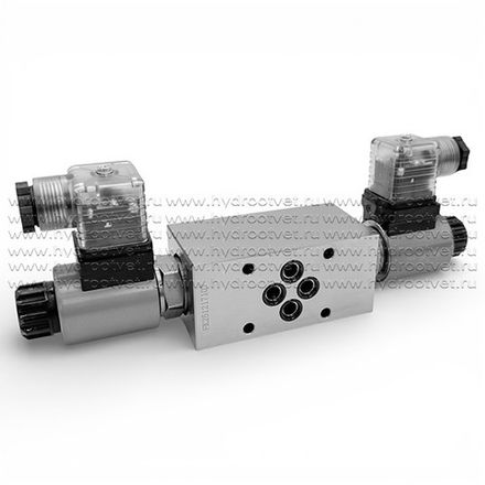 JYT-NG6-VC10-AB-00 - Гидрораспределитель 2/2 седельный Ду 6 модульного монтажа с электроуправлением, в каналах А и В, электроуправление G24, CETOP3