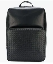 Рюкзак мужской Bottega Veneta Intrecciato Small черный
