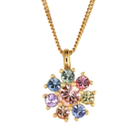 Колье Dyrberg Kern DELISE SG PASTEL MULTI / WHITE PEARL 460516