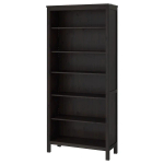 Книжный шкаф - HEMNES IKEA/ ХЕМНЭС ИКЕА,  197х90 см, черный