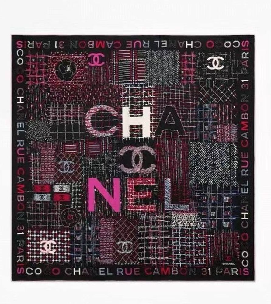 Платок CHANEL 90х90 см