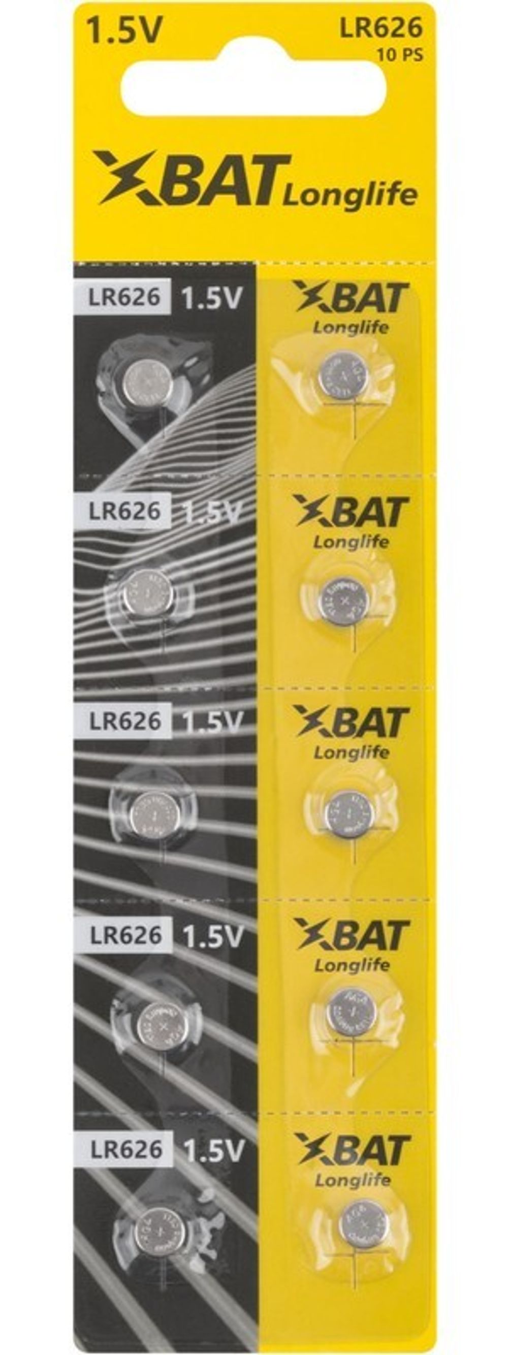 AG4 Батарейка щелочная, 1,5 В "Таблетка" LR626 Powercell