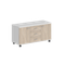 Тумба сервисная  Сигма с 3 ящ. 1204х460х619 (метаб). с замком, 2 фасадами