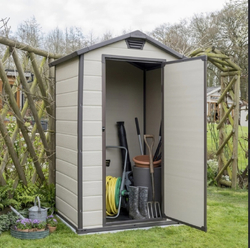 Пластиковый сарай Keter Manor 4x3 beige