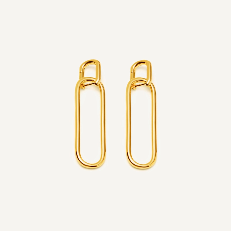 Серьги Неразрывная Связь – Золото