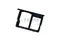 Sim лоток(Sim 2)+MicroSD для Samsung J6 2018 (SM-J600F) black