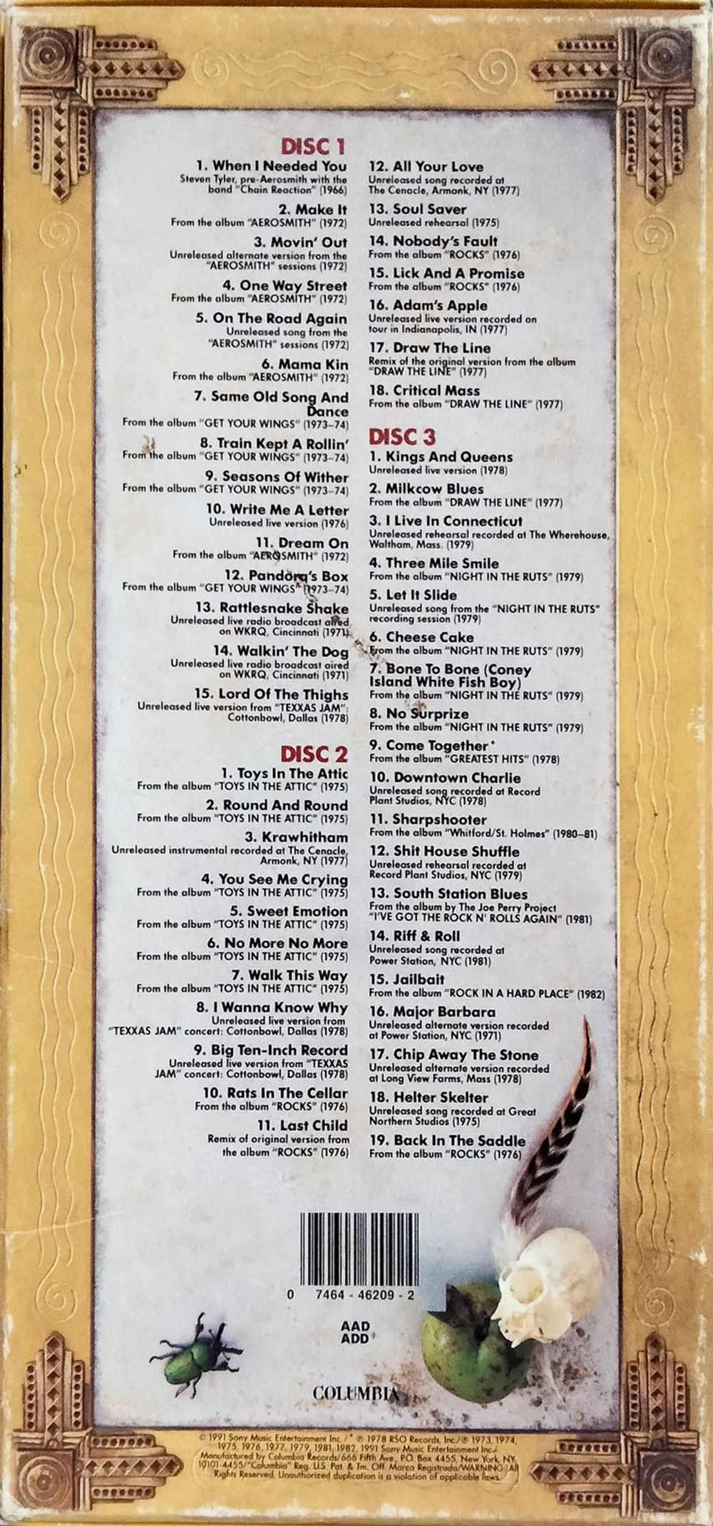 Aerosmith / Pandora's Box (3CD)